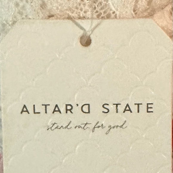 Altar’d State Aderny Floral Mini Dress. NWT. Size M. - Picture 5 of 6